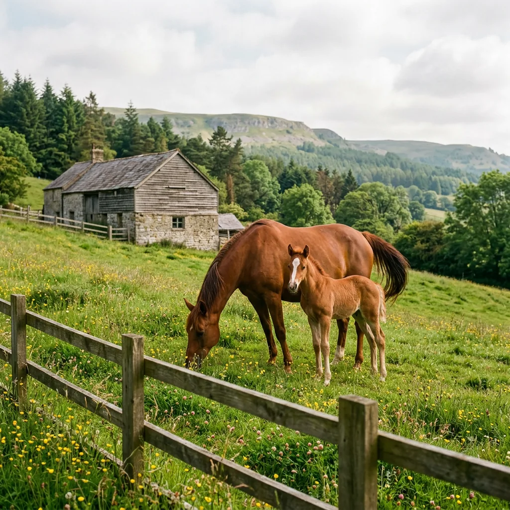 Élevage de chevaux, Les Écuries Peillex, Contamine-sur-Arve