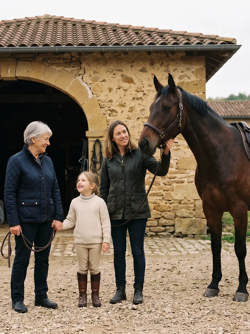 L'équipe, Les Écuries Peillex, centre équestre à Contamine-sur-Arve